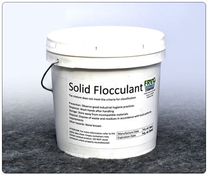Solid Flocculant Bucket (2 Gallon) – Powerful Pollutant Removal for Storm Water